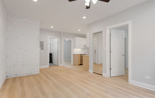 2 beds, 1 bath, 561 sqft, $2,100, Unit 1629-1D