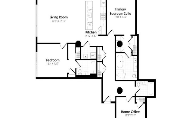 3 beds, 3 baths, 1,675 sqft, $12,000, Unit 6R