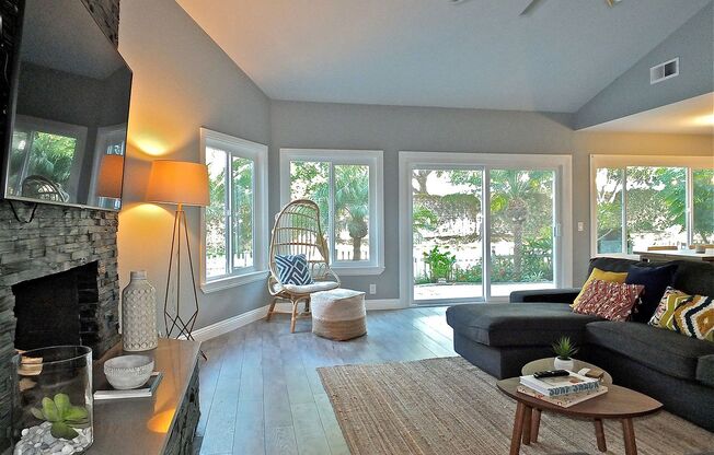 Two month lease available in this fully furnished HB beauty!