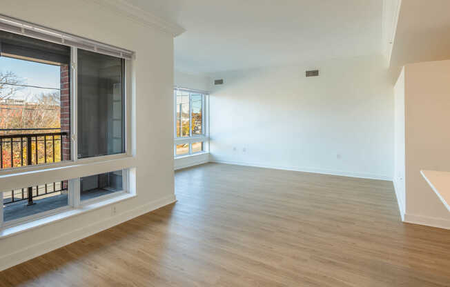 Living Room with Balcony and Hard Surface Flooring