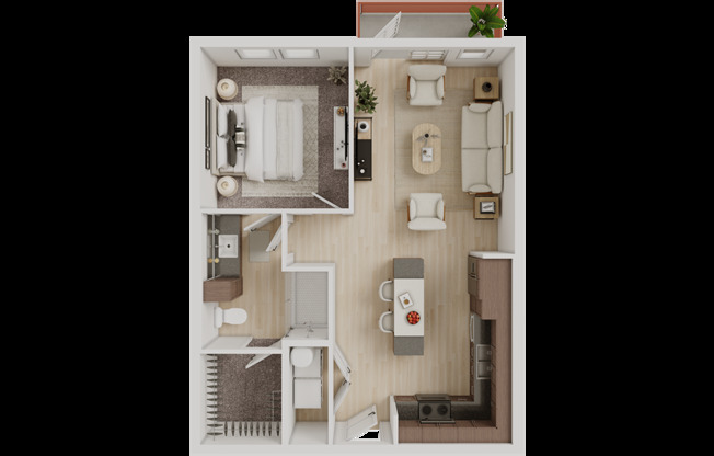 1 bed, 1 bath, 720 sqft, $1,829