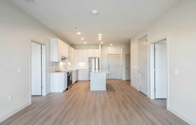 Living Room with Hard Surface Flooring