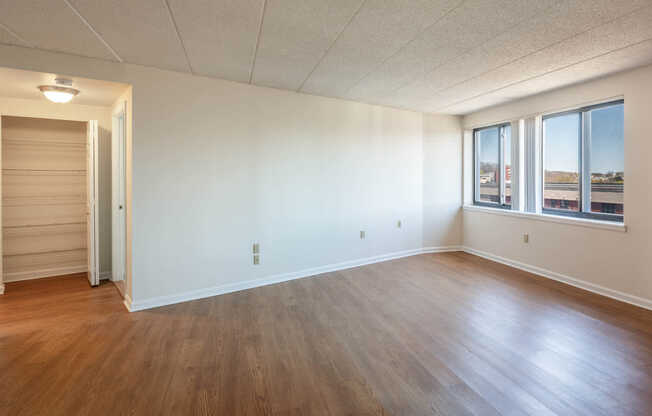 Living Room with Hard Surface Flooring