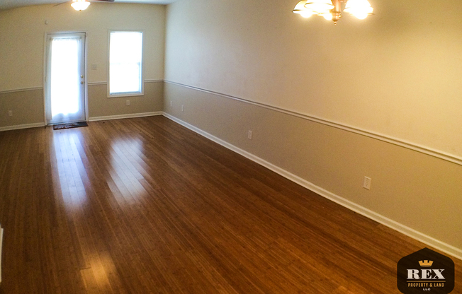 Modern 2 bedroom 2.5 bath Townhome with fenced backyard and Washer/Dryer included!