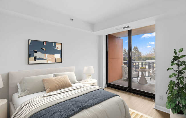 Bedroom with Hard Surface Flooring