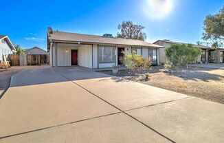 3 Bedroom + 2 Bathroom + 1 Car Carport in Tempe