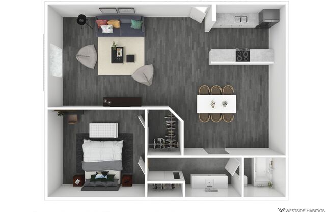 1 bed, 1 bath, 600 sqft, $1,898, Unit 210