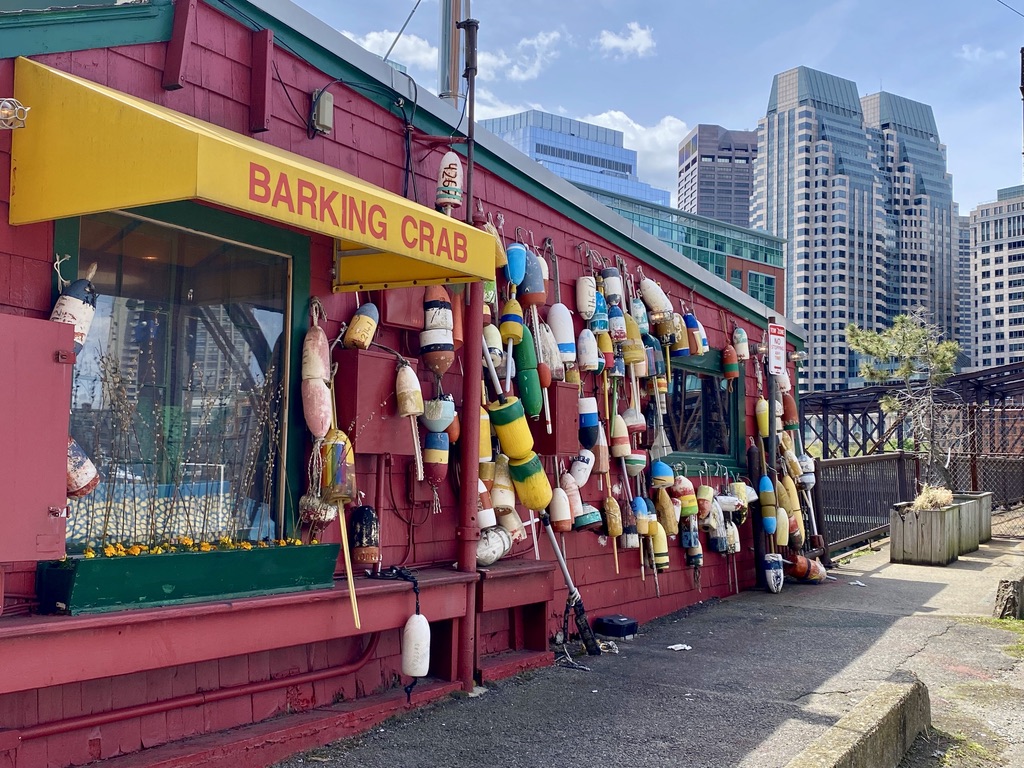 Barking Crab Restaurant in the Seaport of Boston, MA