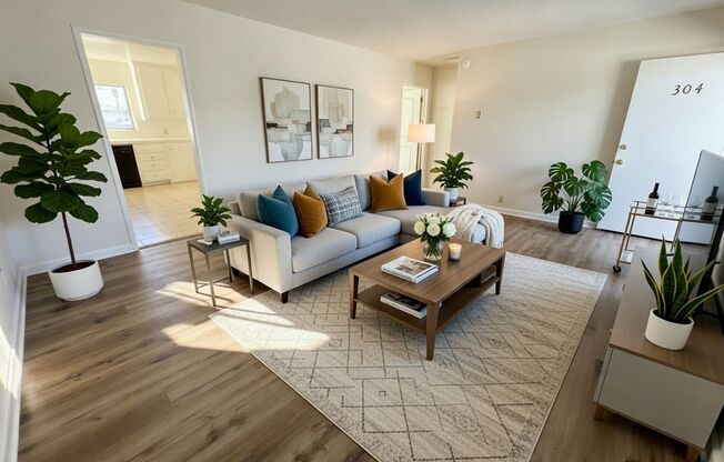 1 bed, 1 bath, 624 sqft, $1,795, Unit 304