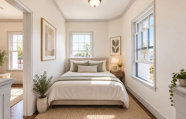 The Ashby | Historic and Renovated Apartments with Exposed Brick