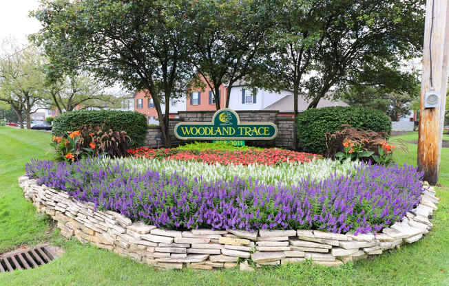 Woodland Trace Sign