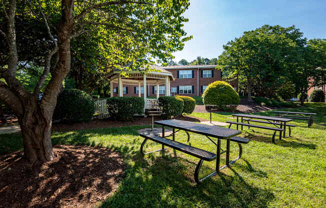 Outdoors sitting area