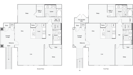 2 beds, 2 baths, 1,139 sqft, $2,699