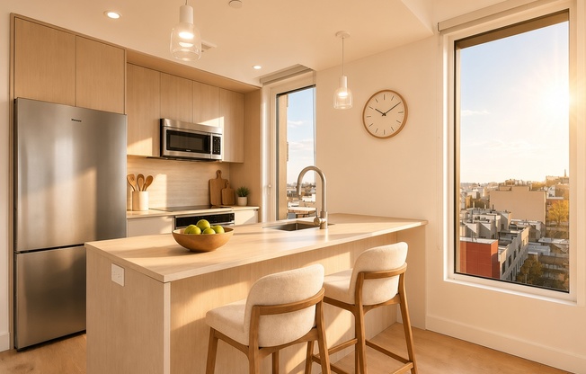 2 beds, 2 baths, $5,383, Unit 5L