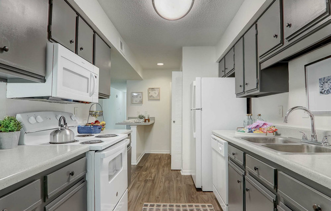 Furnished apartment interior