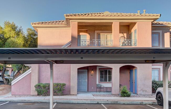 Corner Unit Condo in Gated Summerlin Community with Pool & Spa – 2 Bed, 2 Bath, Large Covered Patio