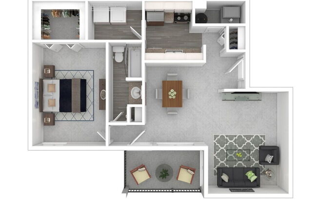 1 bed, 1 bath, 850 sqft, $1,139