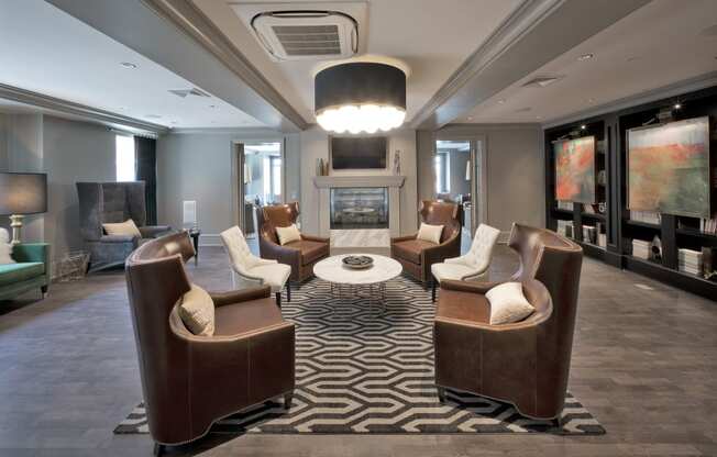 Media Lounge at The Thornton, Alexandria, VA, 22314