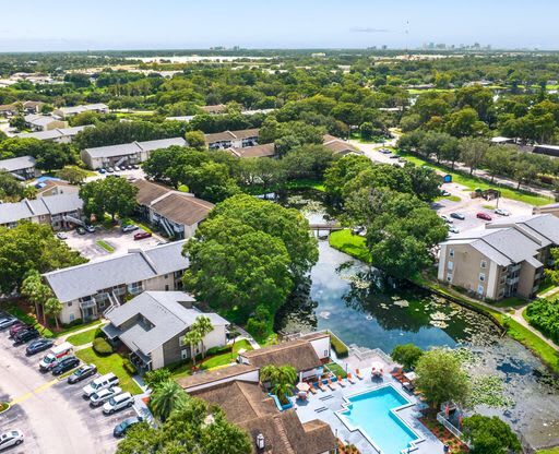 Aerial View Of Community at Village Springs, Orlando, Florida