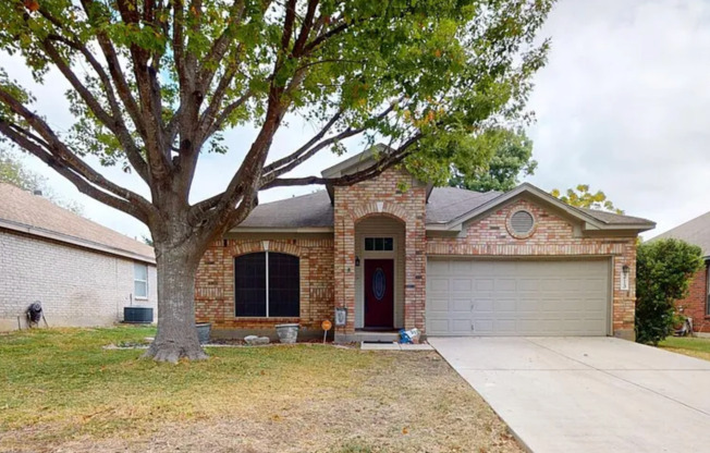 Adorable 1 story 4 bedroom 2 Bath with 2 car garage