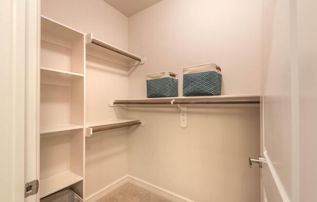 a room with a sink and a mirror