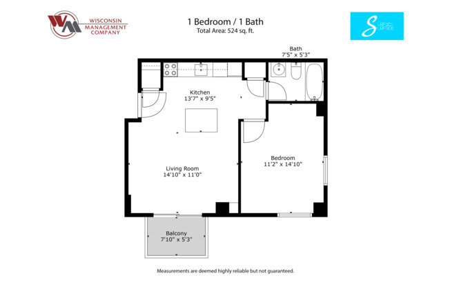 1 bed, 1 bath, 650 sqft, $1,935