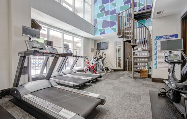 Mosaic South End Two Story Fitness Center