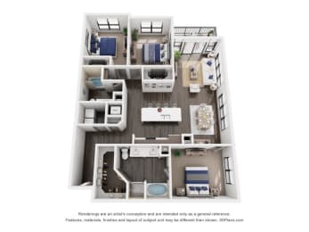 3 beds, 2 baths, 1,509 sqft, $2,999
