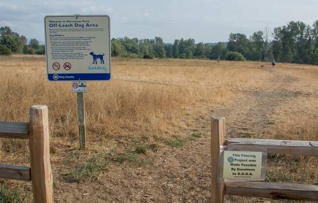 Off-Leash Dog Park at Reflections by Windsor, Washington, 98052