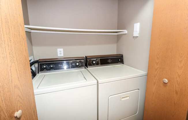 Washer and Dryer Included