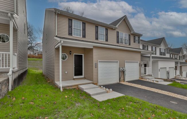 Beautifully designed brand-new construction 3 bedroom townhouse, perfectly located in the heart of South Allentown