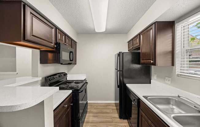 Fully Equipped Kitchen at Montecito, Austin, Texas