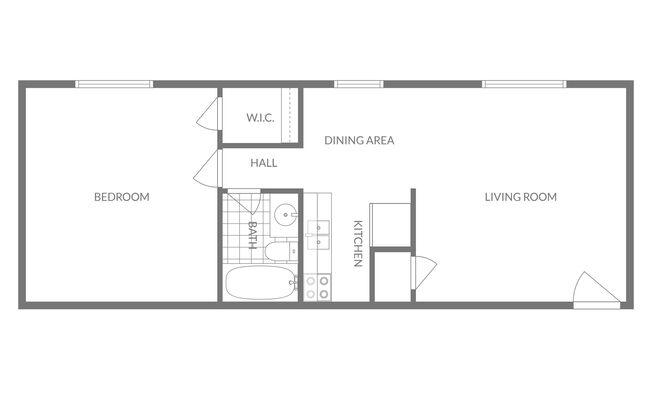 1 bed, 1 bath, 630 sqft, $899, Unit ST B-11