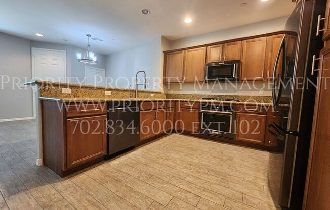 BEAUTIFUL 3 Bedroom WESTPARK CONDO IN SUMMERLIN WITH 2 CAR GARAGE!