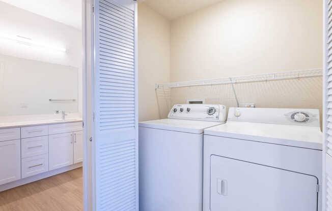 In-home Washer and Dryer