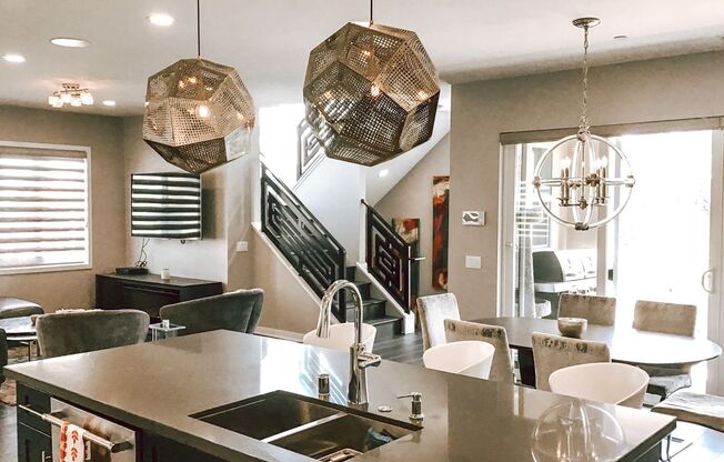Civita/Apex- Luxury Detached 3BR 3.5BA + Bonus Room and Views of the Valley.  Lots of Modern Upgrades, AC/Heat, W/D in unit, 2 Car Attached Garage