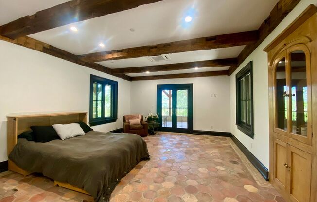 Architecturally Distinct Residence on Private European-Inspired lot