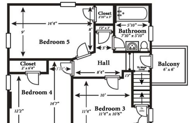 5 beds, 2 baths, 1,820 sqft, $4,945