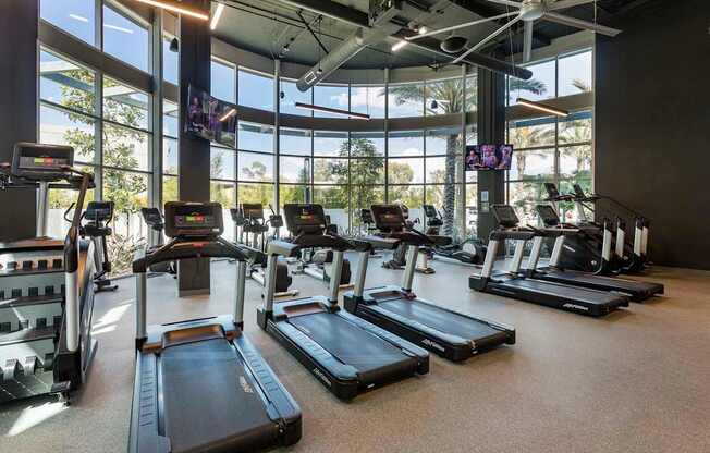 Cardio Machines at Elements Apartments*, Irvine, California