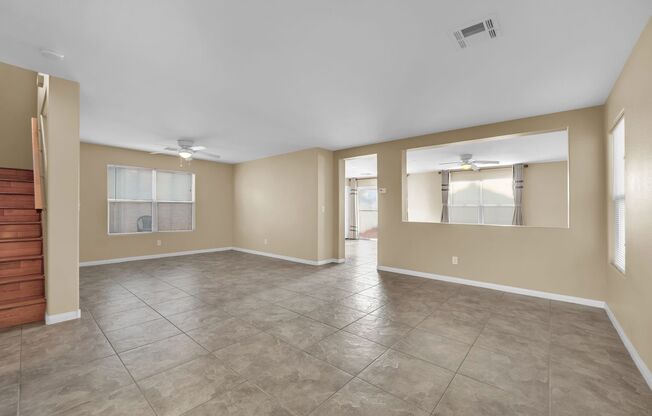 A spacious 3-bedroom, 2.5-bath, two-story home with over 2,000 sq. ft. of living space,