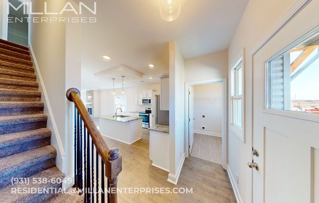 Beautiful 3-Bedroom Home with Modern Finishes, Stainless Steel Appliances, and Attached Garage