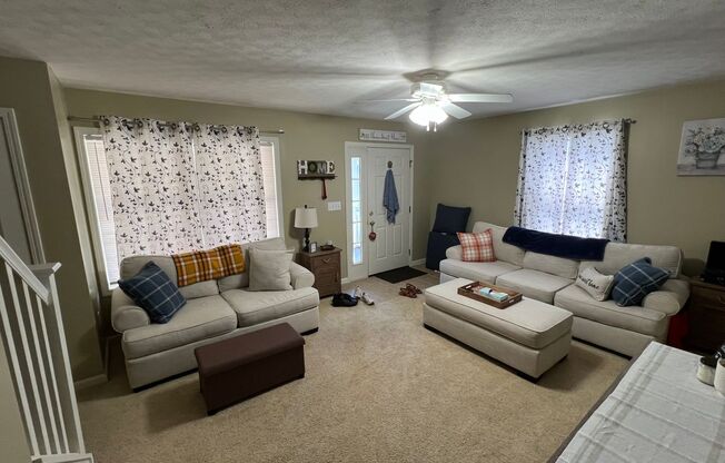 3 BEDROOM TOWNHOUSE AVAIL JULY 2026. Monthly rent $1,895