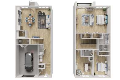 2 beds, 2.5 baths, 2,069 sqft, $3,234