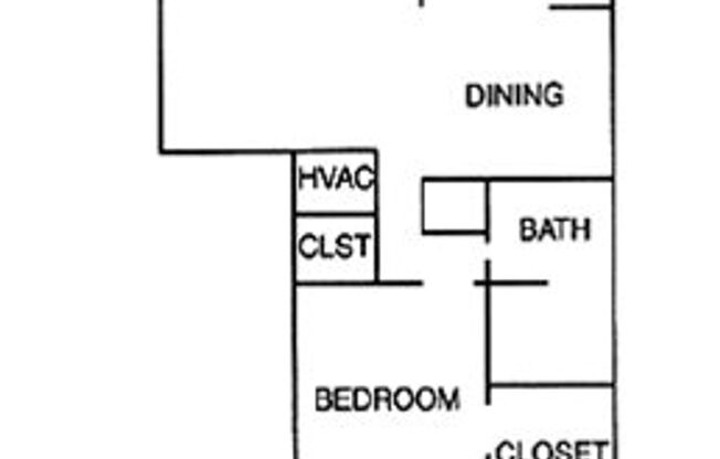 1 bed, 1 bath, 648 sqft, $900, Unit 1915-04