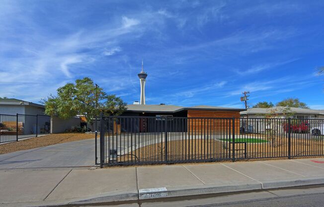 Furnished, Mid-Century Modern beauty located down town!