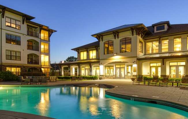 Pool and Sundeck at 4700 Colonnade Apartments in Birmingham, AL
