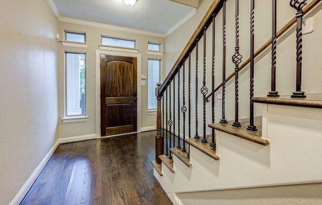 Welcome to this stunning 3-bedroom, 3.5-bathroom home located in the heights