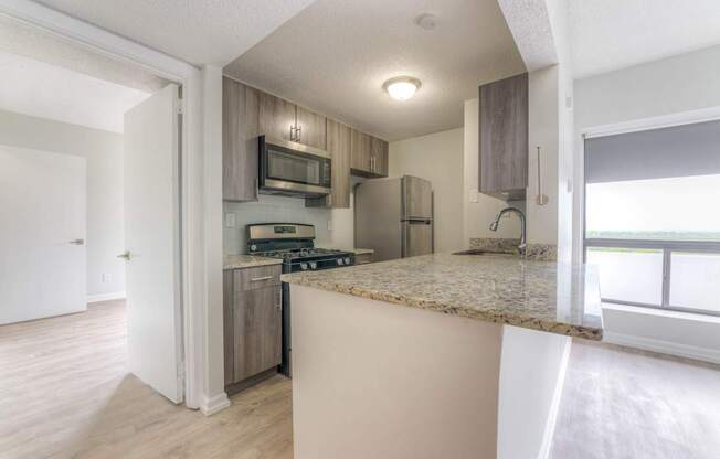Kitchen at Iris Luxury Apartments, Memphis, TN