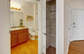 Prairie Pines Bathroom and Closet Storage Apartments for Rent in Williston, ND