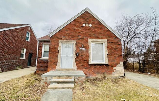 Section 8  Totally Renovated Ready 2 bedroom 1 Bath Brick house for lease